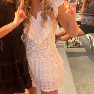 White love shack fancy mini dress!